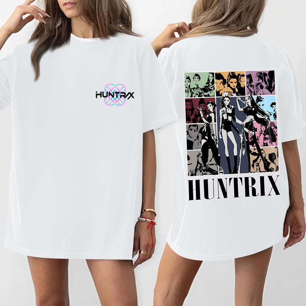 Women's Round Neck Printed Short-sleeved T-shirt Top