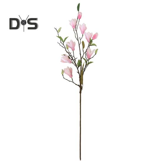 DIY Magnolia Flower Energetic Creative 9 Heads Magnolia Branch Artificiella blommor