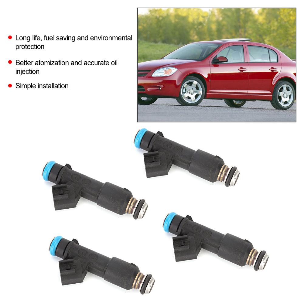 4pcs Oil Fuel Injector Nozzle 12582219 Fits for Chevrolet Chevy Cobalt 2005 2010