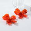 2024 Exaggerated Flower Resin Earrings for Women