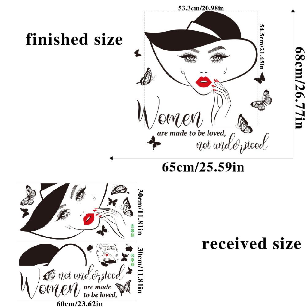 

Вдохновляющие цитаты Наклейка на стену Красные губы Женщина Самоклеящиеся наклейки на стену Спальня Украшение крыльца Наклейки на стену Наклейки для декора стен