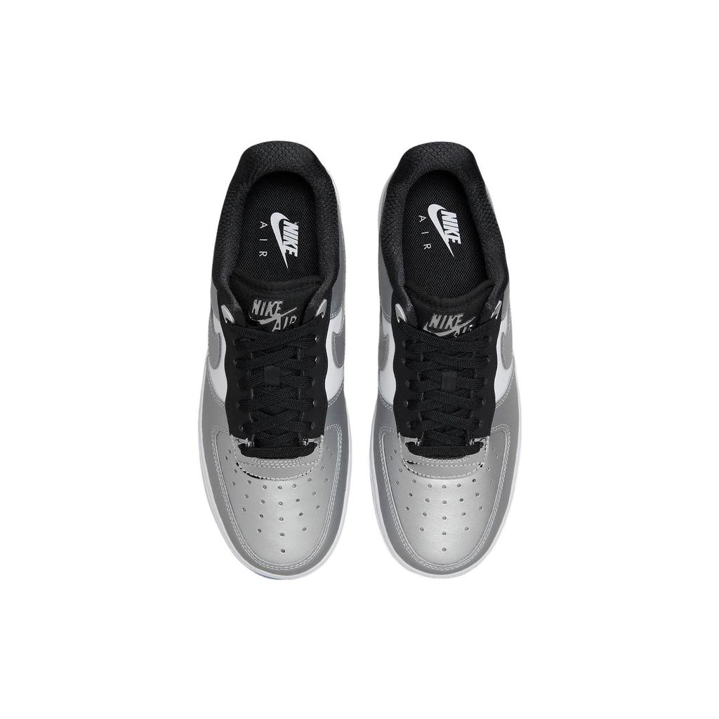 Nike Air Force 1 07 SE Chrome Pack - Metallic Silver Women Sneakers Black DX6764-001