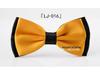Men's Korean Style Color Block Bow Tie - Custom Business Casual & Formal Fashion Accessory