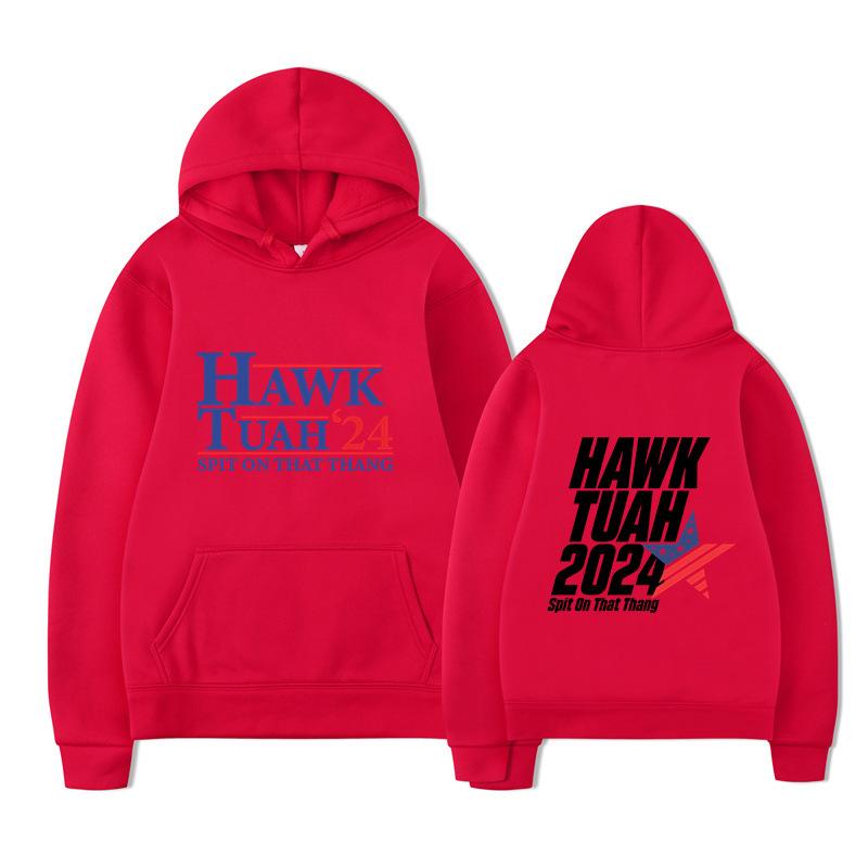 Hawk Tuah Spit on That Thang Hoodies Men Fashion Long Sleeve Sweatshirts Women Casual Harajuku Streetwear Sudaderas