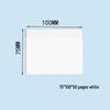 Colorful Transparent PET Sticky Notes with Strong Adhesion for Students and Office Use