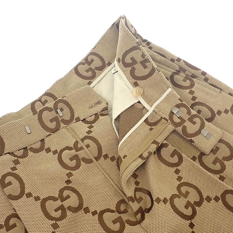 GUCCI  673181_ZAHT6_2580 50 Pants beige cotton/polyester mens