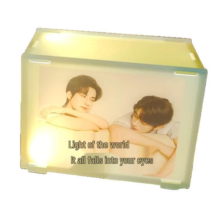 Custom DIY Acrylic Night Light with Star Accents