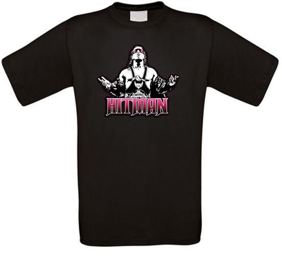 

Wrestling Bret Hitman Hart Sharpshooter Legend Fanmade T-Shirt All Sizes New XL