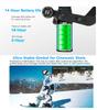 FeiyuTech SCORP Mini 3 Pro Combo Camera Gimbal AI Tracking Detachable Bluetooth Remote 2KG Payload OLED Display Vertical Shooting Stabilizer