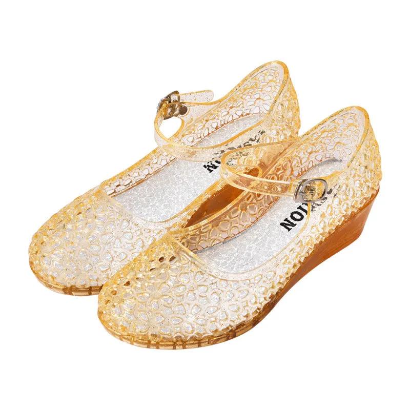 Sommer Damenschuhe Kristall Sandalen Damen Slope Heels One Line Schnalle Stirnband Damenmode Outwear Vielseitig