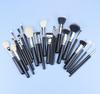 Luxury 25-Piece Professional Makeup Brush Set with Animal Hair for Makeup Artists