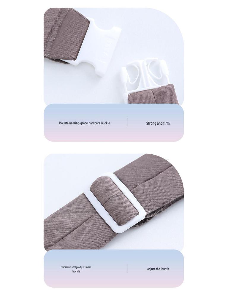 Multifunctional Summer Baby Carrier: Front & Back, Lightweight, Ergonomic, Labor-Saving, Front-Facing Design for Outings.