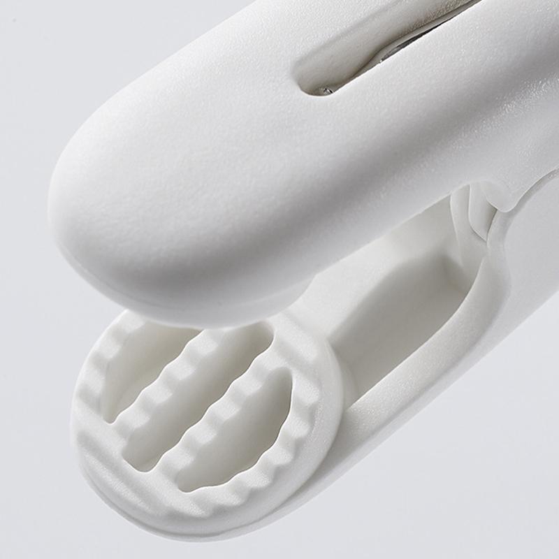 12Pcs/Pack Plastic Clothes Pegs Laundry Clips Multifunctional Windproof Towels Socks Clothespin Hangers