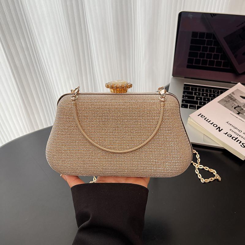 Minimalistische Plüsch-Handtasche für Damen mit Schultergurt, perfekt für den täglichen Gebrauch
