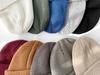 Damen- und Herren-Western-Beanie Herbst Winter Einfache Mütze