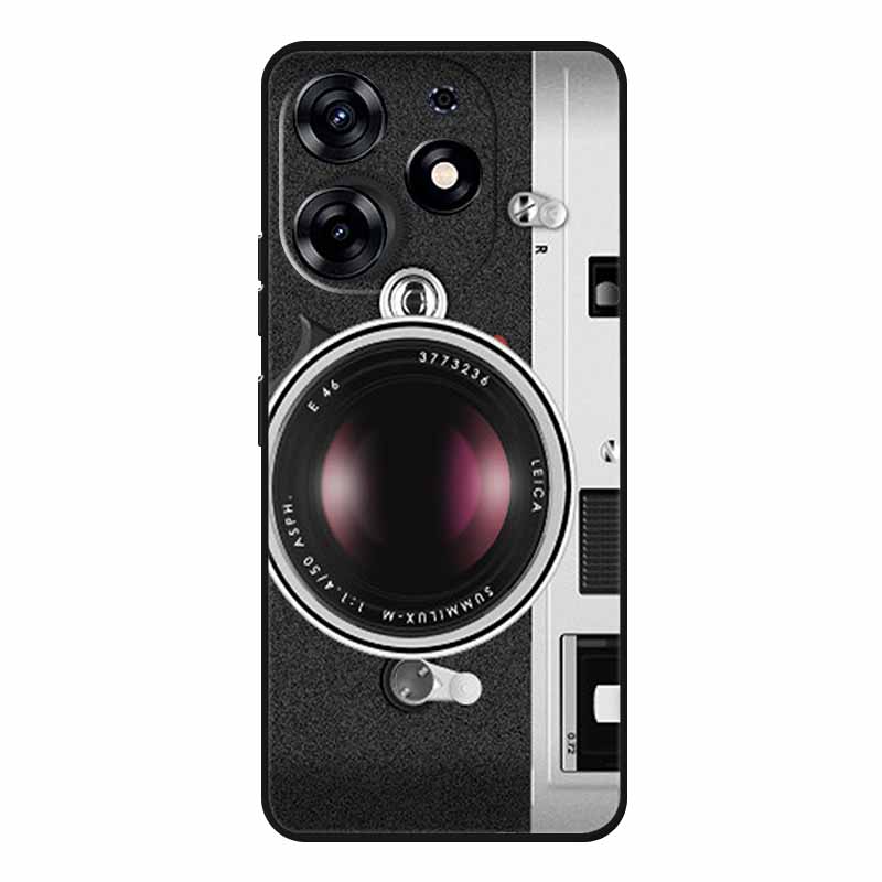 For Tecno Spark 20 Pro Case Wolf Soft Silicone TPU Back Cover Phone Cases For Tecno Spark20 Pro KJ6 Cute Animals Protector Funda