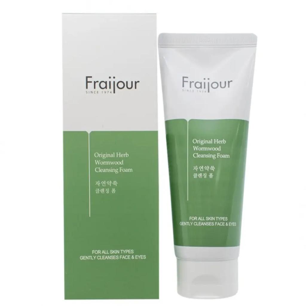 Foam for Washing with Plant Extracts Original Herb Wormwood Cleansing Foam Fraijour 150 Ml