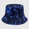 Neutral Summer Tie Dye Printed Fisherman Hat Outdoor Breathable Hat Sunshade