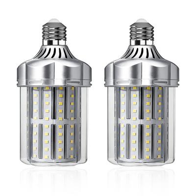 OKALUMI 2-Pack LED Bulbs, E26 Base, LED Corn Light, Corn-Shaped Garage Light, Daylight White 6000K, Equivalent To 200W-250W FluorescentMercury Lamps,