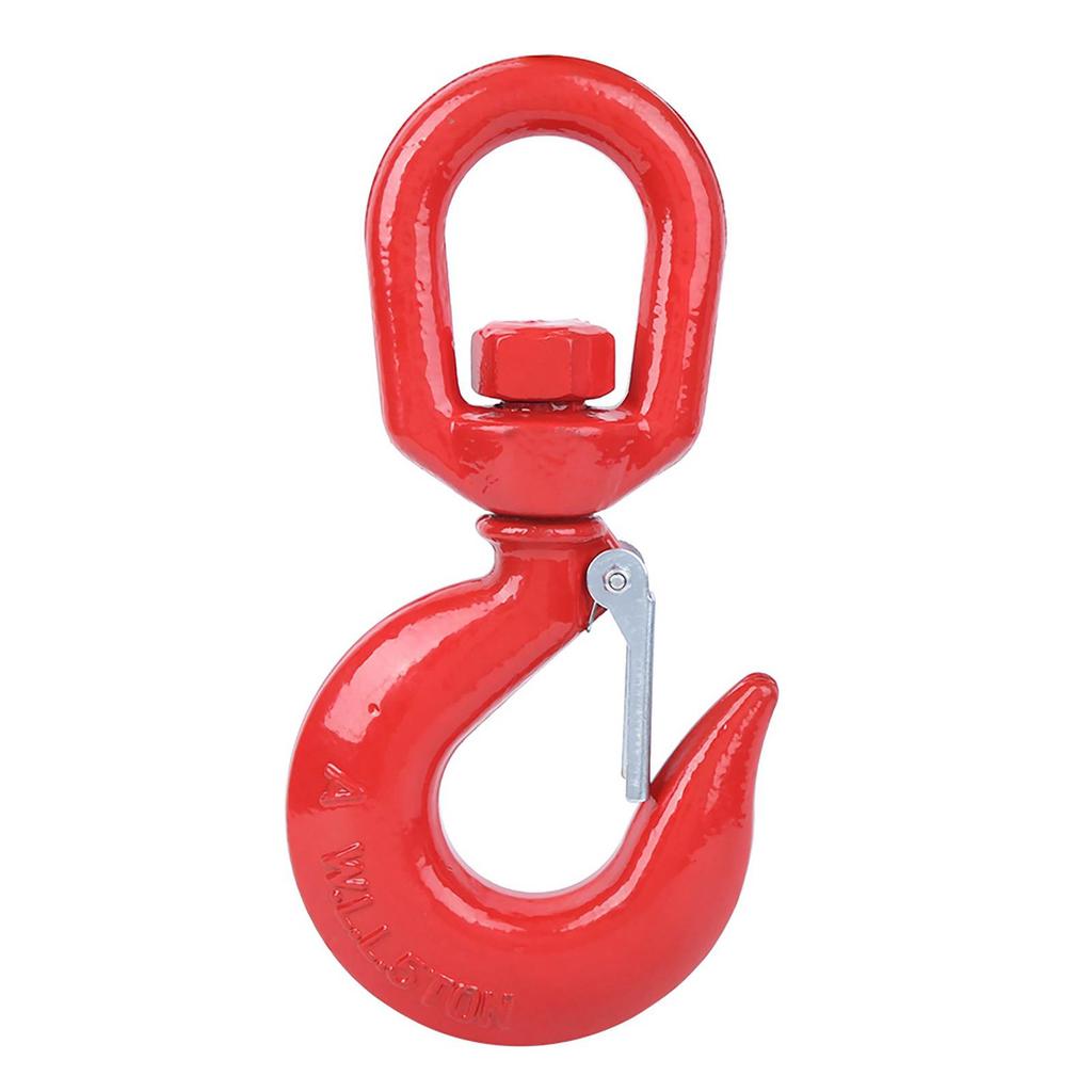 Crane Hook Swivel Eye Alloy Steel Gravity Rigging Lifting Industry Ship Building Round Hook 5T
