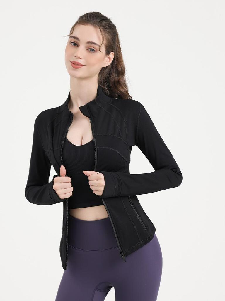 Top Deportivo de Manga Larga Adelgazante Lulu Yoga Wear - Transpirable, Sin Malla, para Fitness, Tenis y Ciclismo