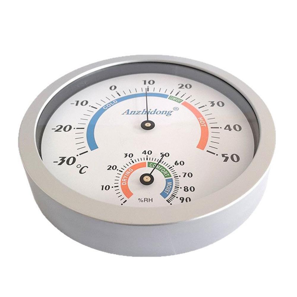 ANZHIDONG Temperature Humidity Meter for Home Pharmacy Wall Mounted Mechanical Thermometer Hygrometer
