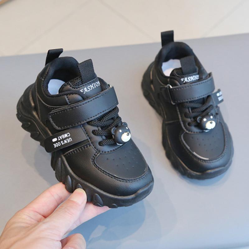 Children's sports shoes Spring and Autumn boys' dad shoes Anti slip girls' white shoes Soft soled baby casual shoes