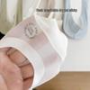 Ice Silk Women's No-Show Socks - Summer Thin, Anti-Slip Cotton Bottom for High Heels