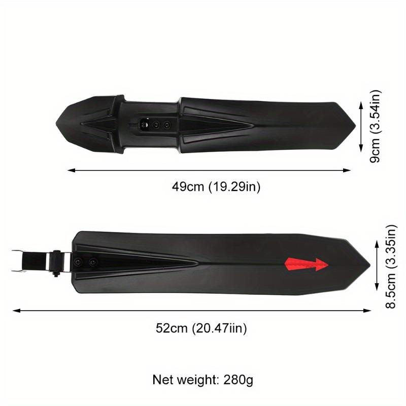 Bicycle Splash Fenders Set Mountain Road Bike Mudguard Front Rear MTB Mud Guard Wings for Bicycle Accessories.