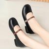 Fashion AIYUQI Mary Jane Shoes Women's 2025 Spring New Shallow Mouth Large-Size Ladies Shoes Commuter Work Shoes Women