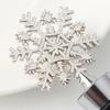 1pc Stainless Steel Red Wine Bottle Stopper, Snowflake Shaped Metal Bottle Stopper, Bar Accessory