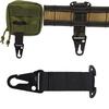 New Multifunctional Outdoor Clash Hook Solid color EDC Webbing Clip Nylon Webbing Outdoor Belt Buckle Accessories