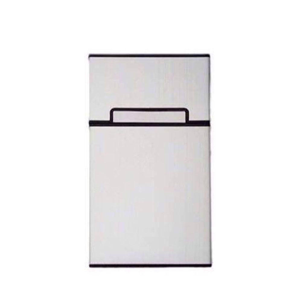 Cigarette Case Storage Boxes Long Aluminum Alloy Cigarette Holder Portable Cigarette Organization Box for Outdoor Travel