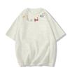 Women's Plus Size Retro Cartoon Short Sleeve T-shirt - American Summer Loose Fit, Petite Design Top
