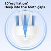 DOCO LAB Sonic Electric Toothbrush 3-gear Vibration Mode Smart Whitening Ultrasonic Vibration Teeth Whitening Oral Clean Brush