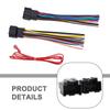 Car Accessories Car Stereo Radio Wiring Harness Adapter Connector High-Quality Materials For Chevrolet Avalanche