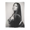 Nicki Minaj Blankets Fleece Sofa Throw Blanket Warm Throw Blankets for Couch Bedding Outdoor Throws Bedspread Quilt