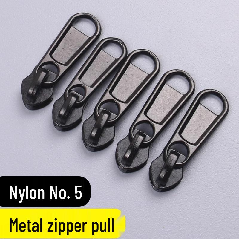 Durable Nylon Zipper Puller for Size 3, 5, 8, 10: Ideal for Luggage, Backpacks, Clothing, and Duvet Covers