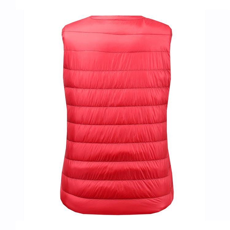 Damen-Winterweste, Ente, ultraleicht, doppelseitig, ärmellos, warme Jacke, 7XL, Weste, Mantel