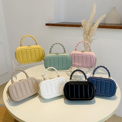 Ketten Box Schultertasche Umhängetasche für Damen Messenger Bags Damen Handtasche