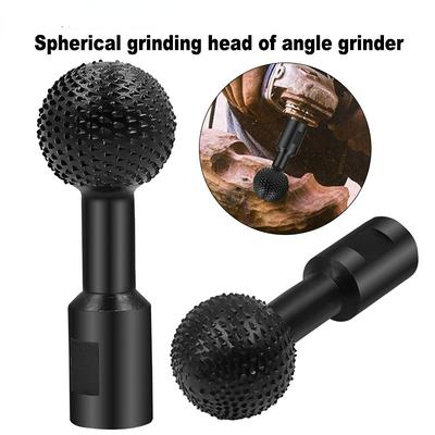 Angle Grinder Rotary File Carving Tools Grinding Head Spherical Sanding Wooden Trough Polishing Round Drilling Bits YSX