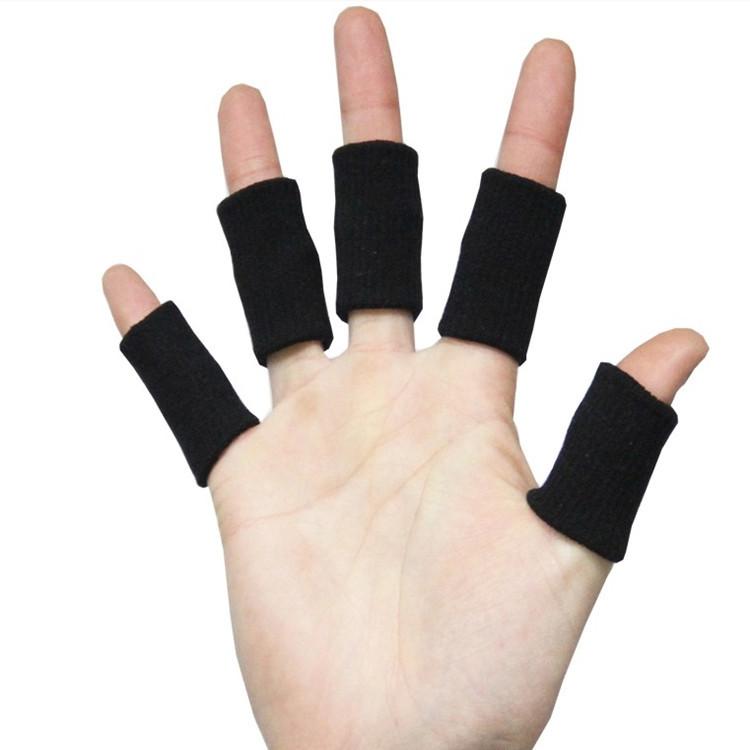 10Pcs Finger Guards Unisex Stretch Professional Outdoor Basketball Volleyball Badminton Fitness Sports Finger Joint Guards