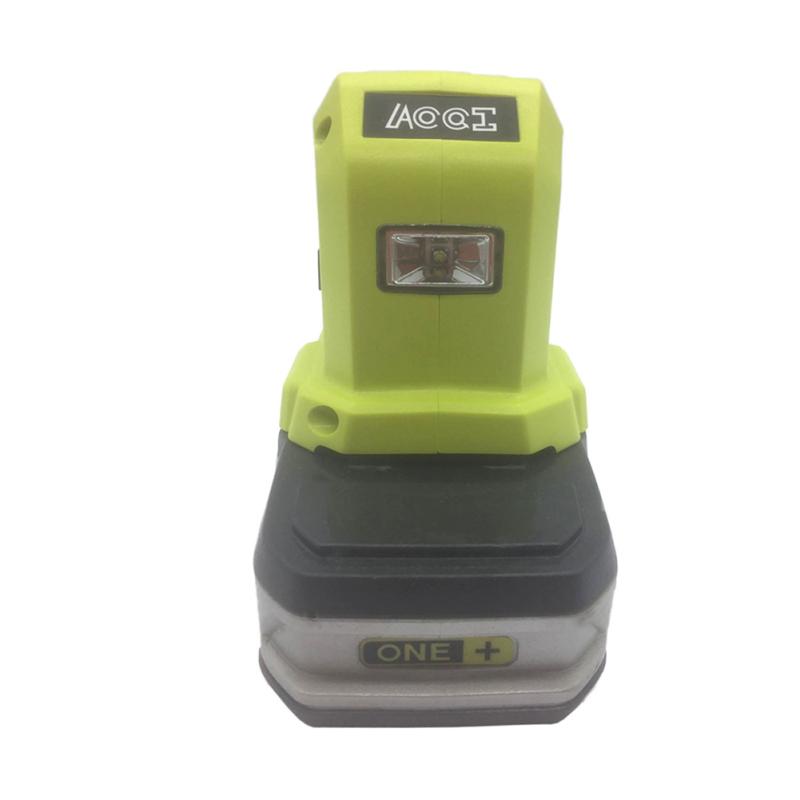 Portable Power Source Li-ion With Lighting Function Dual Usb Output+ Dc Output Compatible For Ryobi