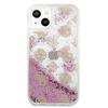 Etui do iPhone 13 mini Guess Liquid Glitter Różowe