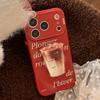 Retro-Kaffeestand-Handyhülle für iPhone 16, iPhone 17, iPhone 17 Pro Max