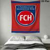 FC Heidenheim Wall Hanging Printed Fabric Blanket Decorative Tapestries for Bedroom Living Room Home Decor