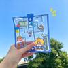 Water Bag Maze Squeeze Toy With Portable Keychain Stress Relief Fidget Toys Backpack Hanging Pendants Best Gift