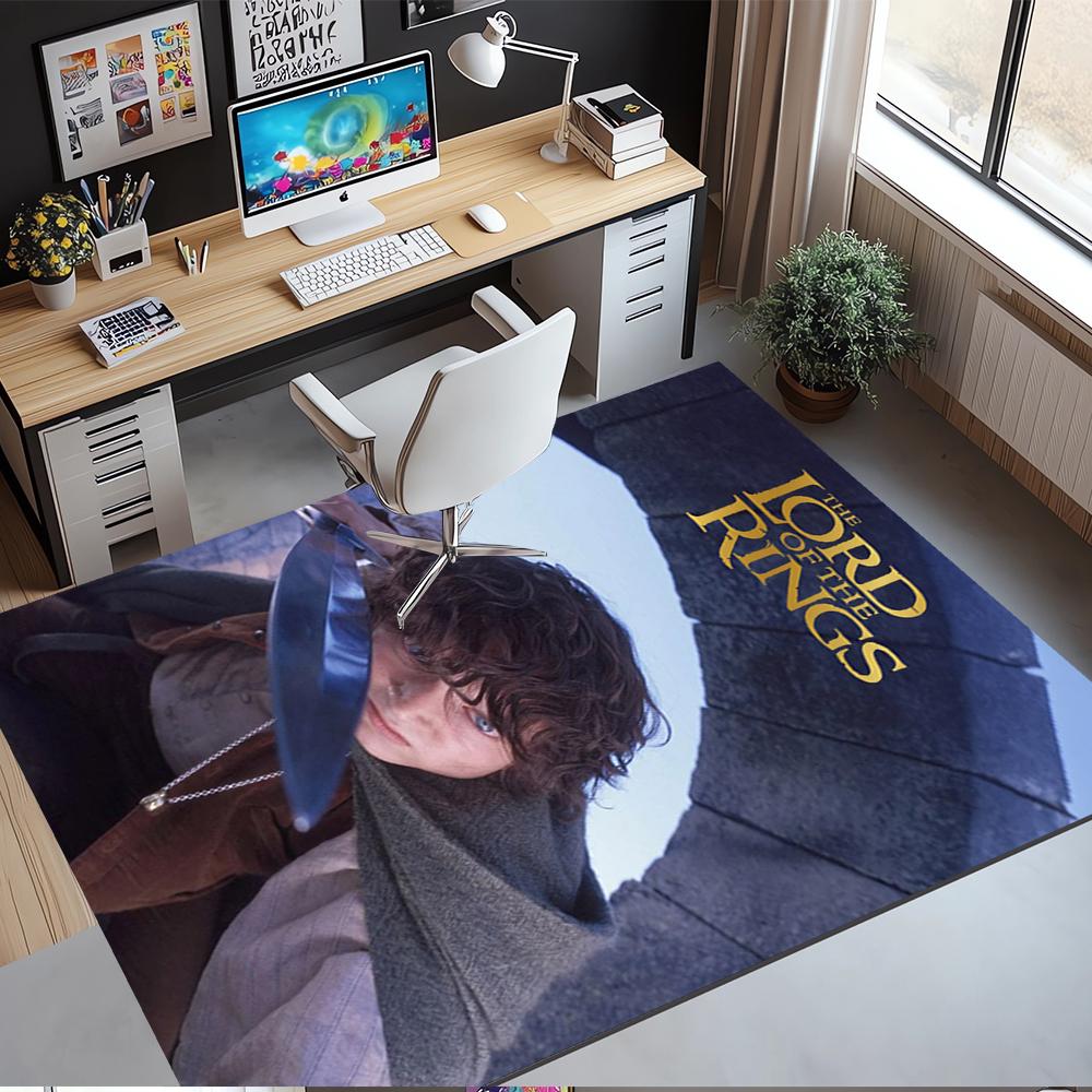 The Lord of the Rings Printed Carpet,Rug,for Office Chair Living Room Bedroom Kitchen Room Decor Gifts.