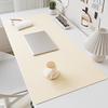PU Leather Mouse Pads Desk Mat for Office Solid Color Computer Pad Keyboard Pads