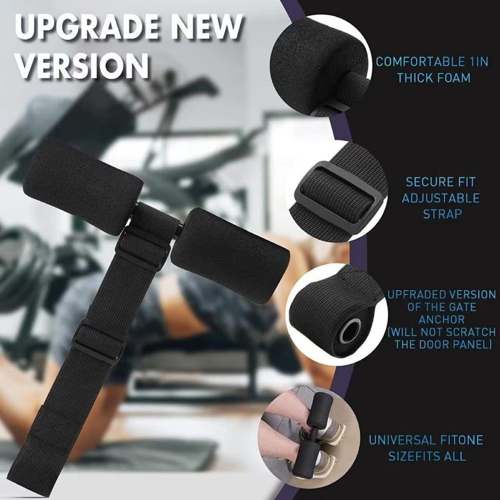 1Pcs Hamstring Curl Strap Nordic Home Workout for Gear Hamstring Curls Spanish Squats Ab Workout Nordic Curl Sit Up Machine Gym